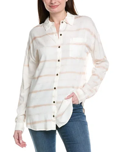 Xcvi Dusten Shirt In Brown