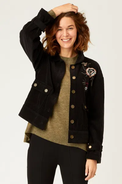Xcvi Elki Relaxed Jacket In Black