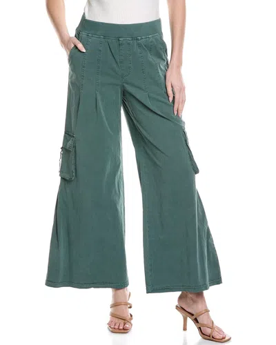 Xcvi Erwin Wide Leg Pant In Green