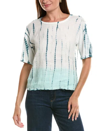 Xcvi Esti Linen T-shirt In White
