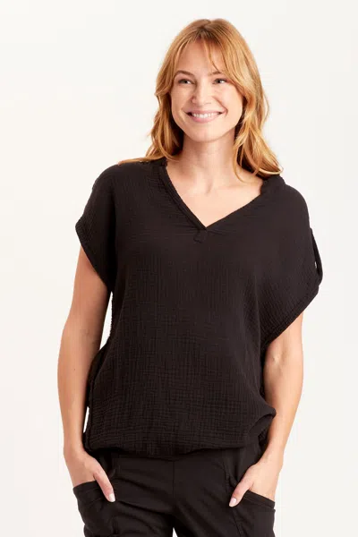 Xcvi Favreau Top In Black