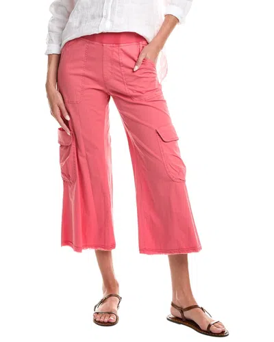 Xcvi Femke Crop Cargo Pant In Pink