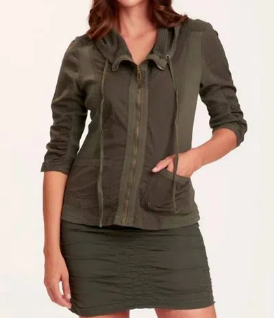 Xcvi Fjord Jacket In Olive In Green