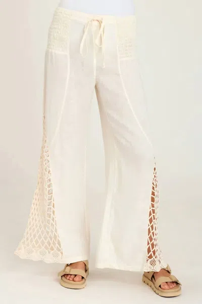 Xcvi Florin Pant In Muted Primrose In Multi