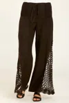 Xcvi Florin Wide Leg Pants In Black In Black