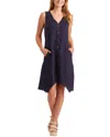 Xcvi Francis Tank Dress In Blue