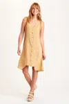 Xcvi Francis Tank Dress In Yellow