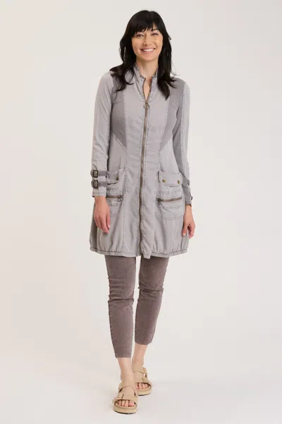 Xcvi Galena Jacket Dress In Grey