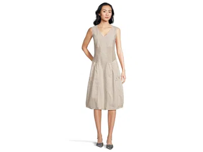 Xcvi Gibbon Tank Top Dress In Neutral