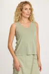 Xcvi Gidget Tank In Green