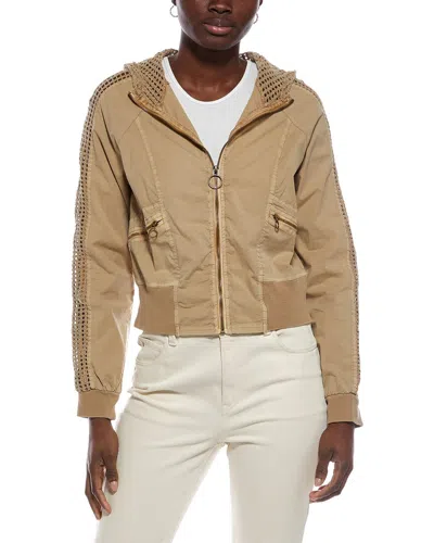 Xcvi Gillian Bomber Jacket In Brown