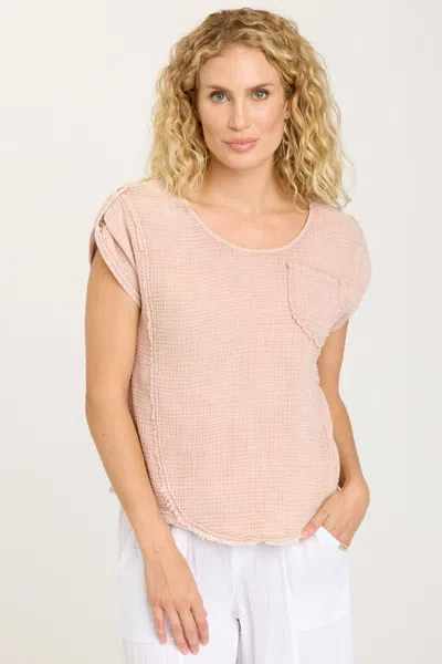 Xcvi Grigg Tee In Pink