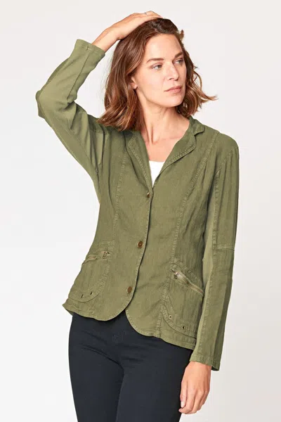 Xcvi Haceta Blazer In Green