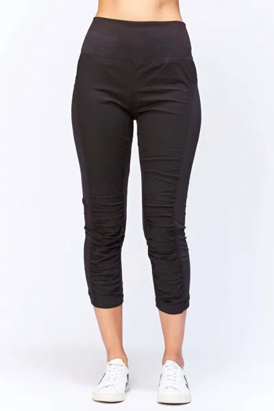 Xcvi High Waist Jetter Crop In Black