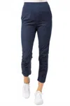 Xcvi High Waist Jetter Crop In Navy In Blue