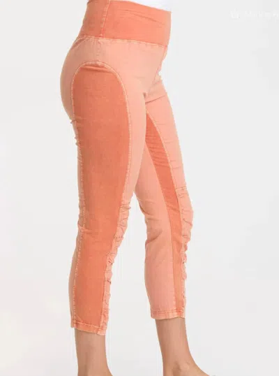 Xcvi High Waist Jetter Distressed Wash In Distressed Afterglow