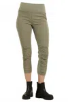Xcvi High Waist Jetter In Olive Green In Green