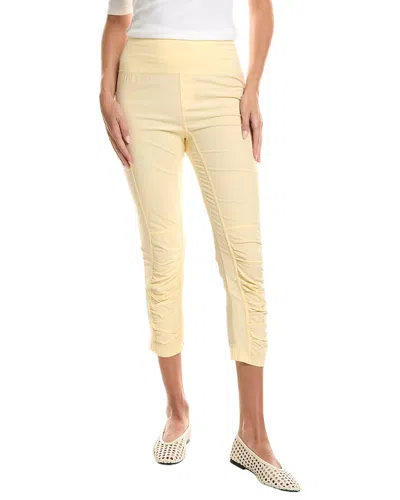 Xcvi High Waist Jetter Pant In Yellow