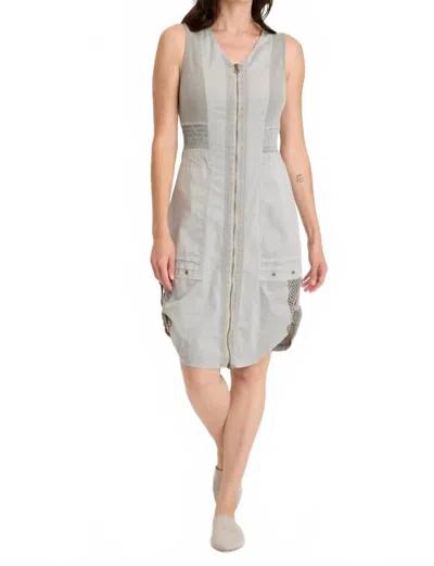 Xcvi Holland Mini Dress In Early Grey Pigment In Gray