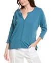 Xcvi Huron Blouse In Blue