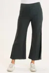 Xcvi Hydra Flare Pant In Vining Ivy Pigment In Gray