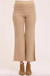 Xcvi Hydra Flare Pants In Burlap In Brown