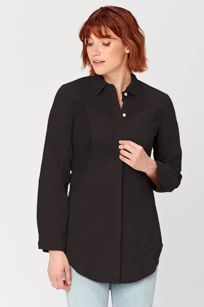 Xcvi Ioan Button-up In Black