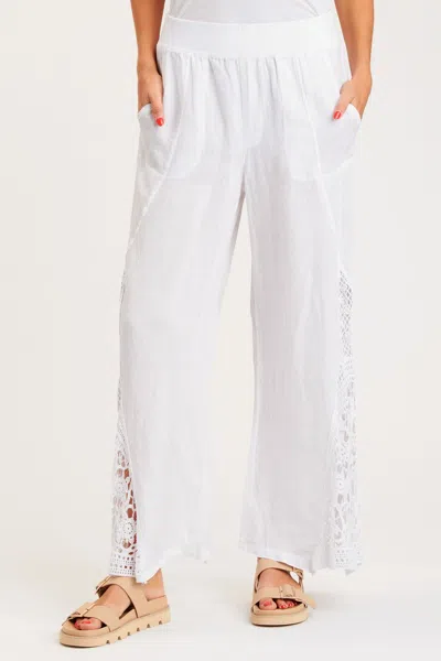 Xcvi Ismay Wide Leg In White