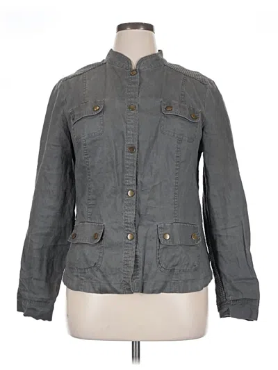 Pre-owned Xcvi Jacket In Gray