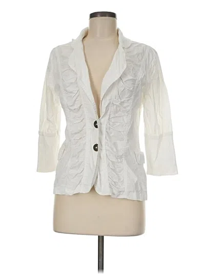 Pre-owned Xcvi Jacket In Ivory