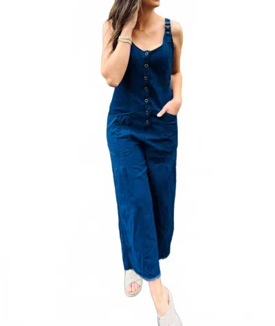 Xcvi Jalila Jumpsuit In Suicide Wash In Blue