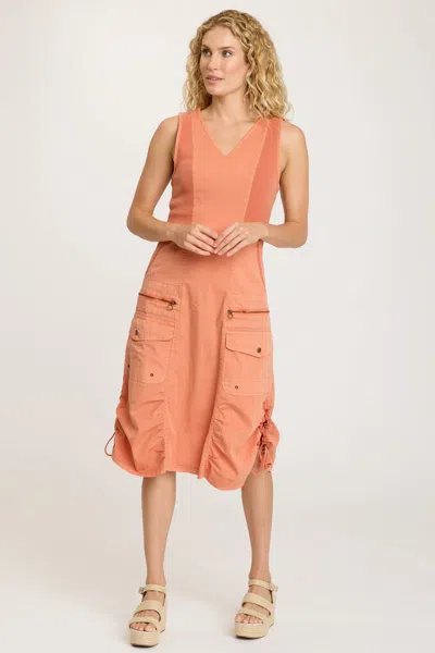 Xcvi Janelle Dress In Orange