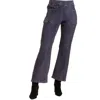 Xcvi Jenika Flare Pants In Distress Wash Mariner In Multi