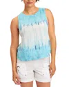 Xcvi Judith Linen Tank In Multi