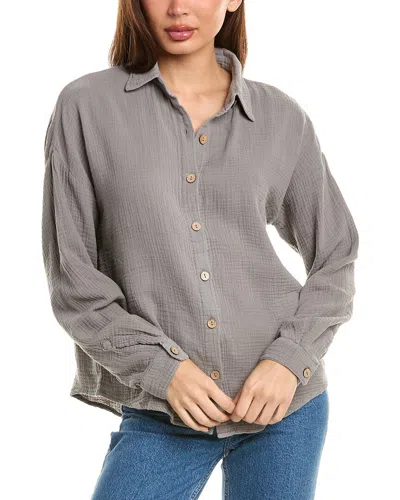 Xcvi Judson Shacket In Grey