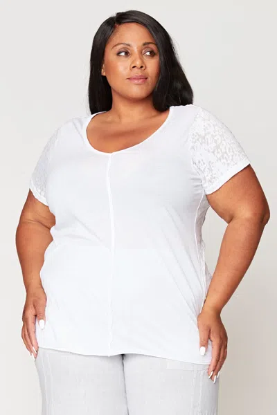 Xcvi Junia Burnout V-neck