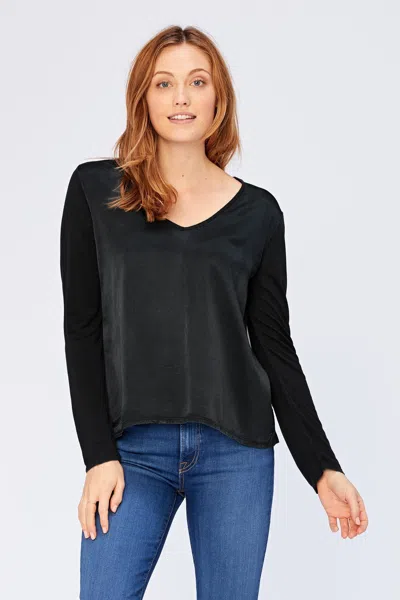 Xcvi Kalvin Top In Black