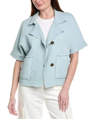 Xcvi Kennison Capelet In Blue