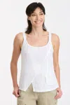 Xcvi Kiesten Tank In White