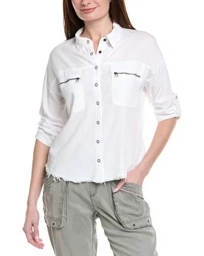 Xcvi Knapp Button-up Top In White