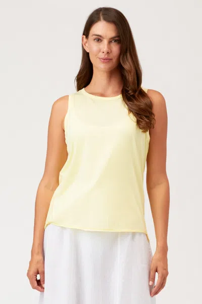 Xcvi Lamonte Tank In Yellow