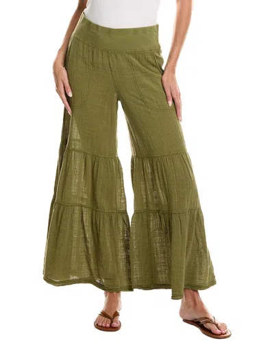 Xcvi Lando Wide Leg Pant In Green