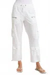 Xcvi Langley Cargo Pant In White In White