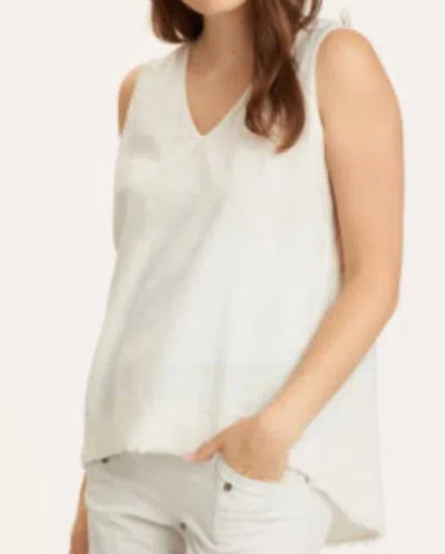 Xcvi Wearables Gauze Minerva Tank In White