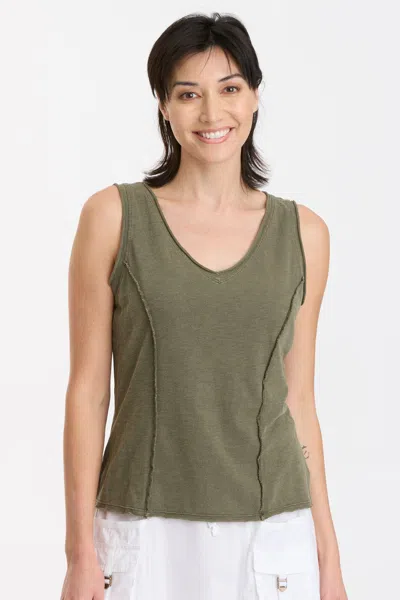 Xcvi Laramie Tank In Green
