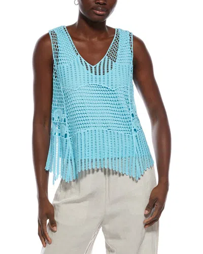 Xcvi Larina Tank In Blue