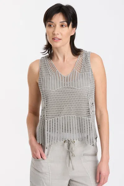 Xcvi Larina Tank In Grey