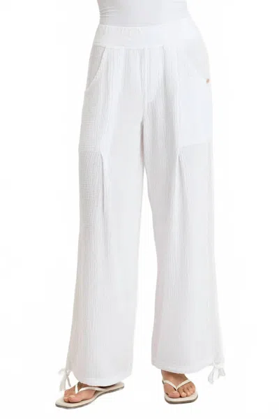 Xcvi Lenka Wide Leg Pants In White