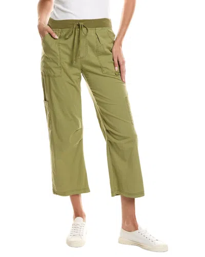 Xcvi Leopold Crop Pant In Green