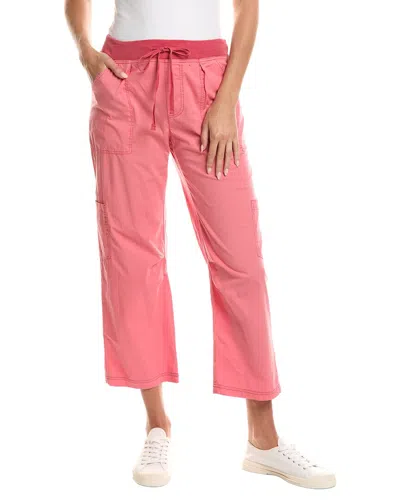 Xcvi Leopold Crop Pant In Pink